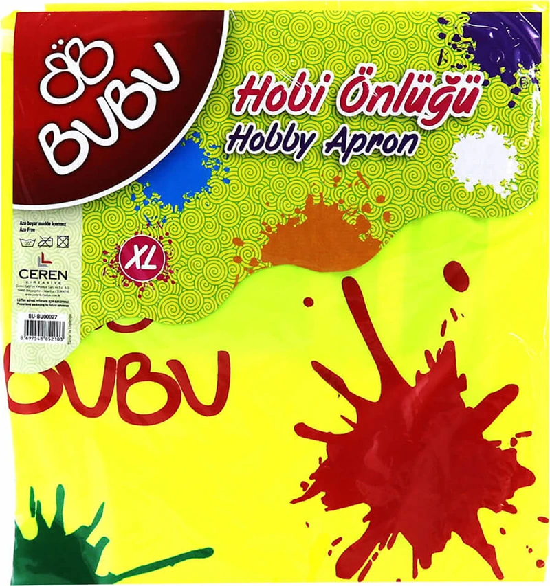 Bubu Önlük +10 Yaş ( Xl) Su Geçirmez