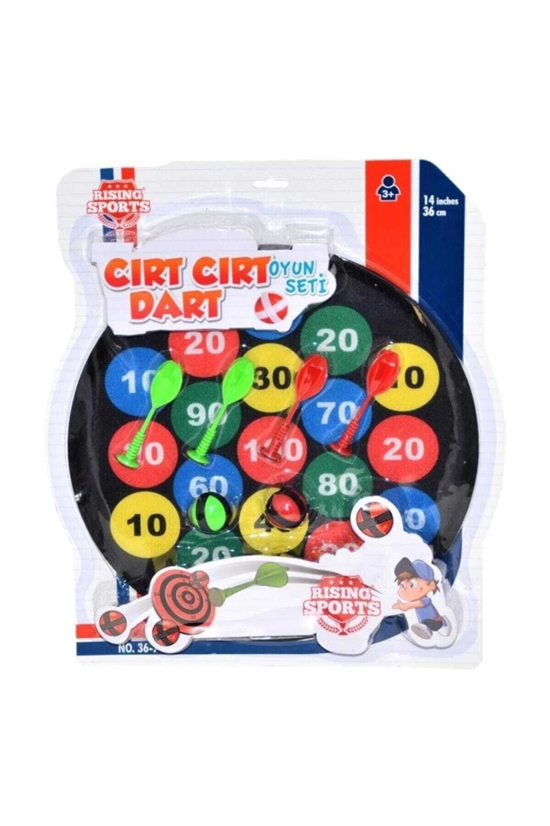 Rising Sports 36789 Sun-Yfn-Rsp-Cırt Cırtlı Dart 36CM.KRTL.3A.