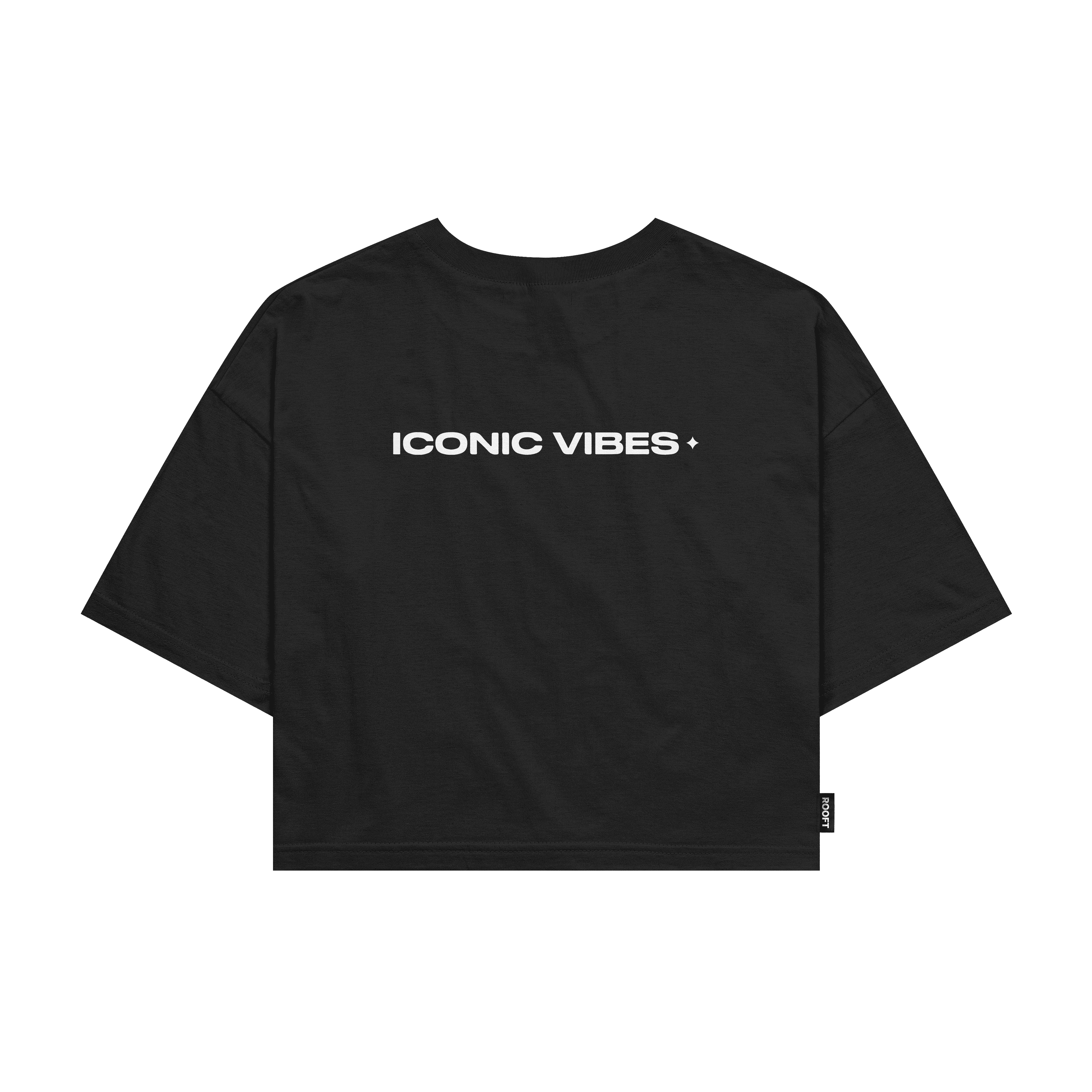 Iconic Vibes Oversize Crop-top