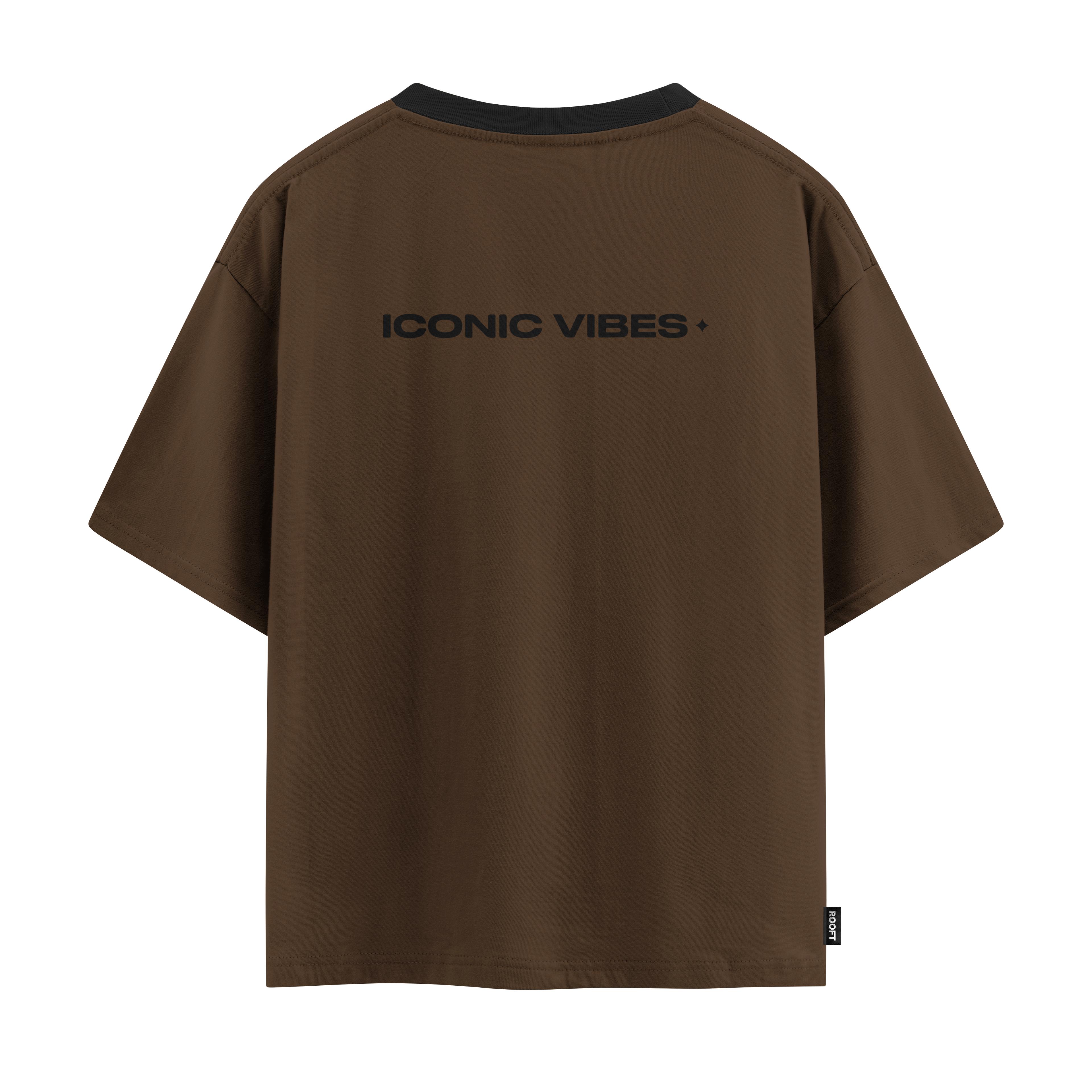 Iconic Vibes Oversize Brown