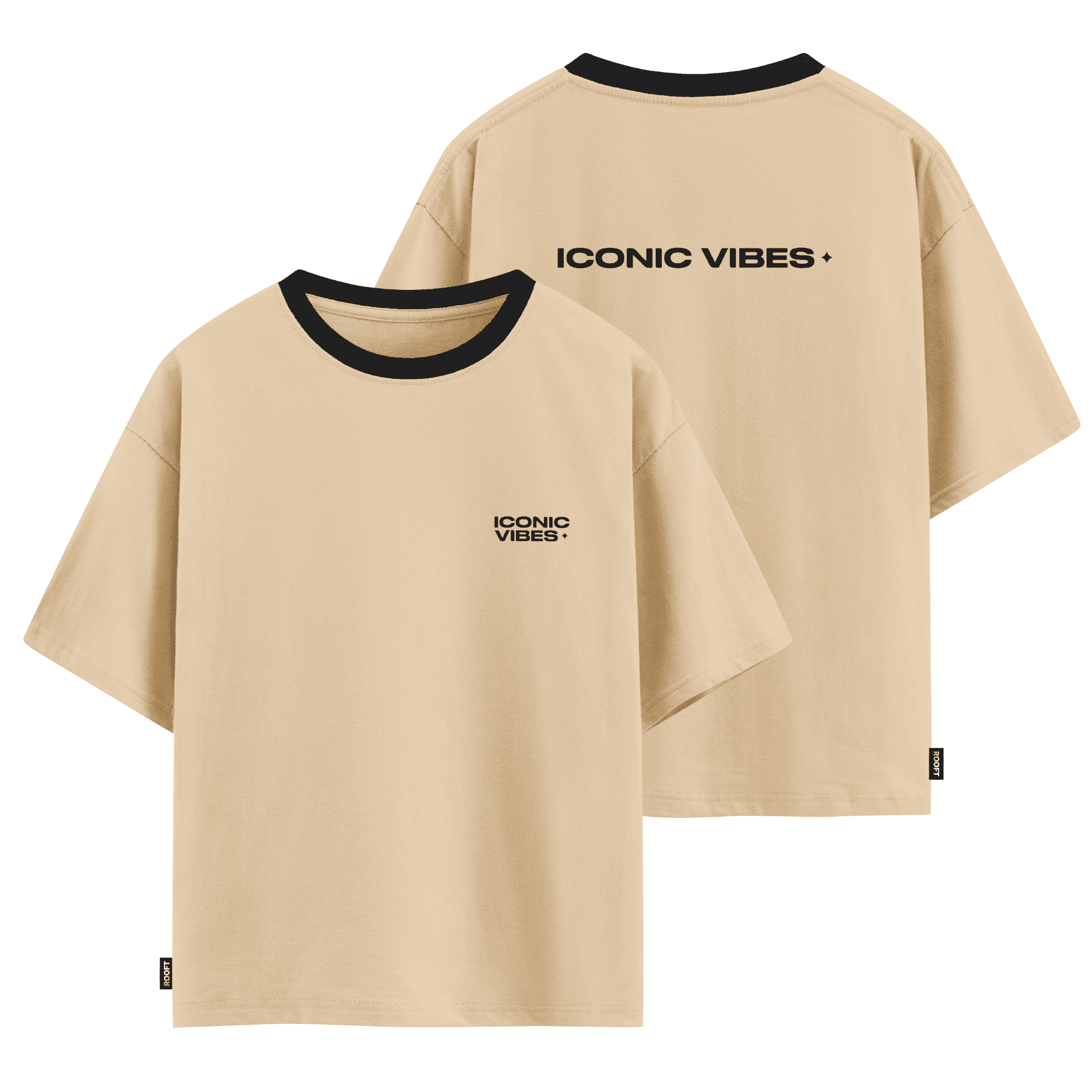 Iconic Vibes Oversize Beige