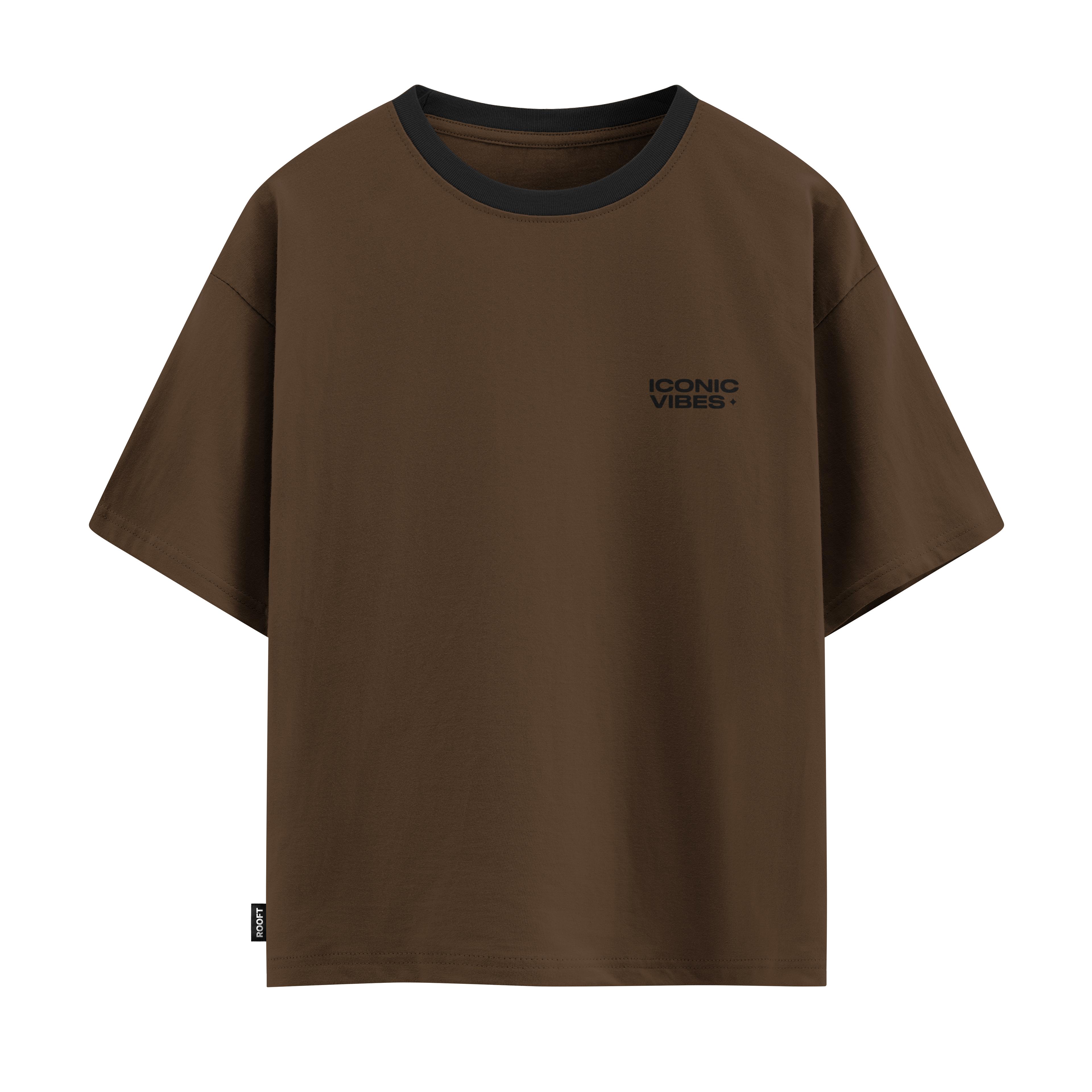 Iconic Vibes Oversize Brown