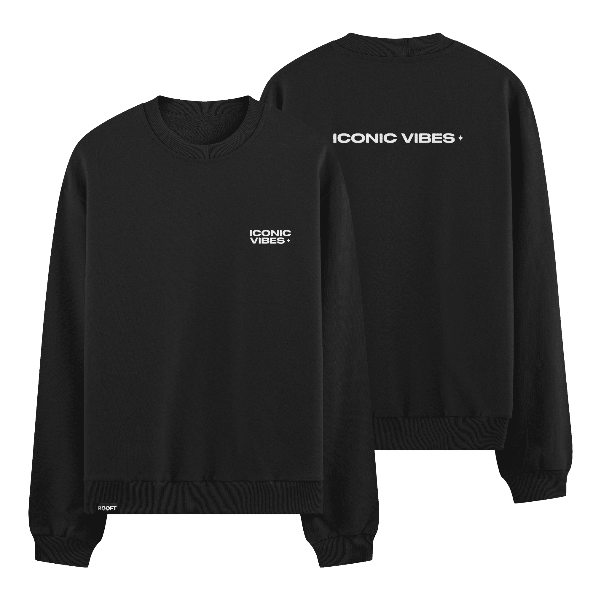 Iconic Vibes Oversize Sweatshirt