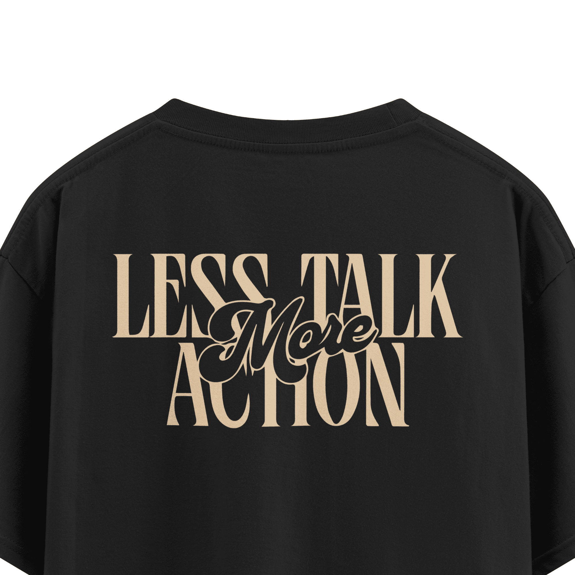 Less Talk Oversize T-shirt