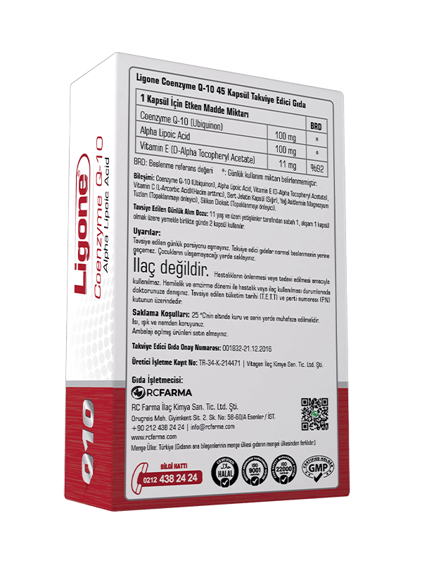 Ligone Q-10 45 Kapsül