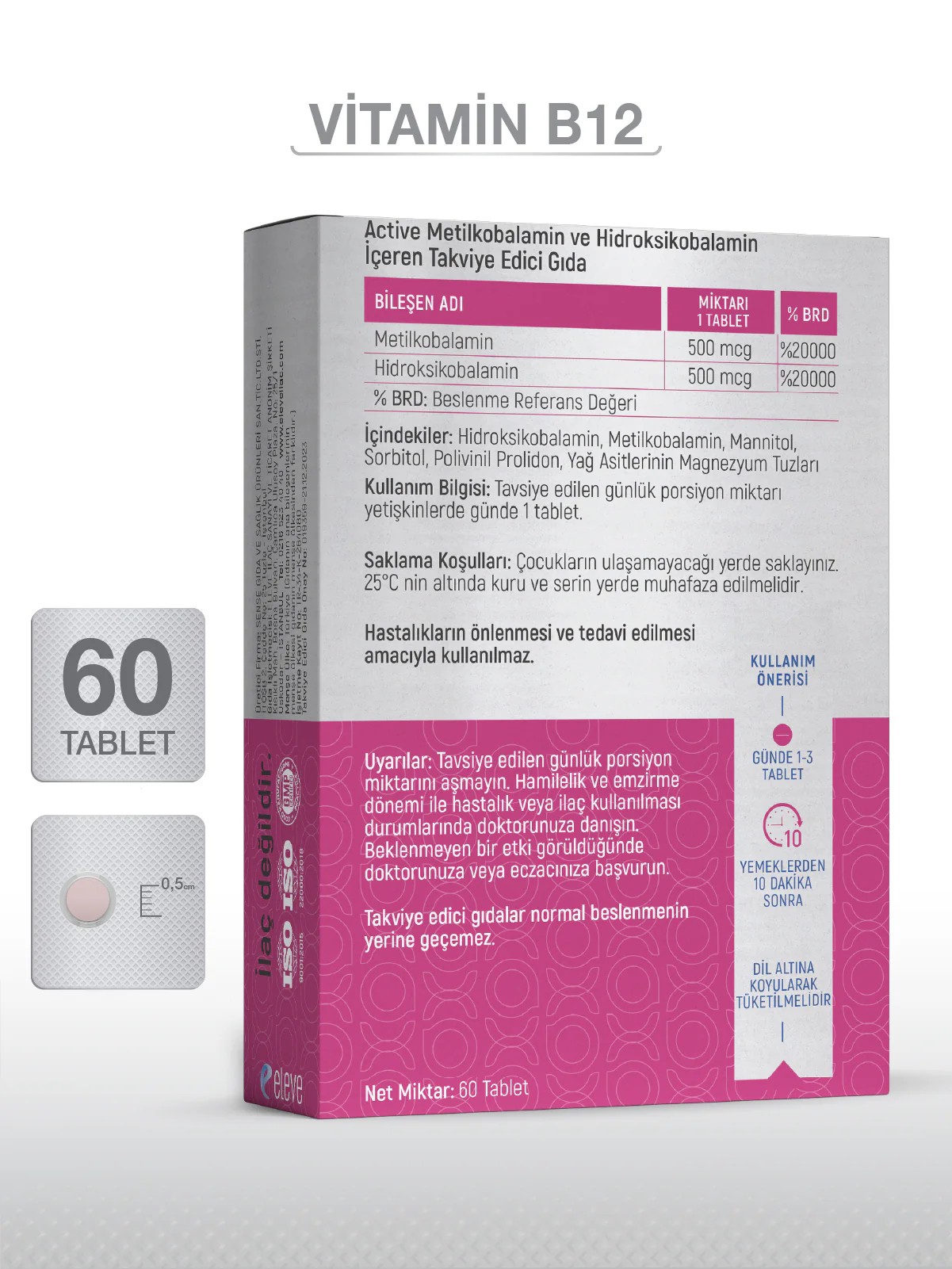 Goodday Vitamin B12 60 Tablet