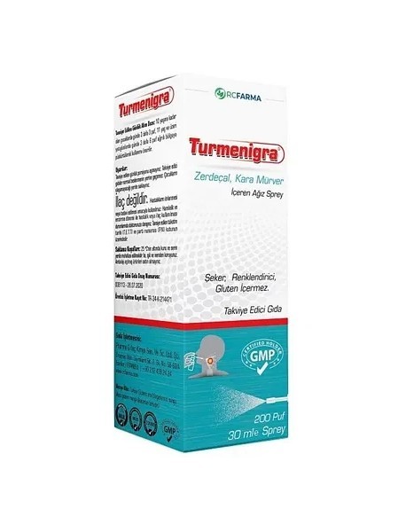 Turmeni̇gra Boğaz Sprey