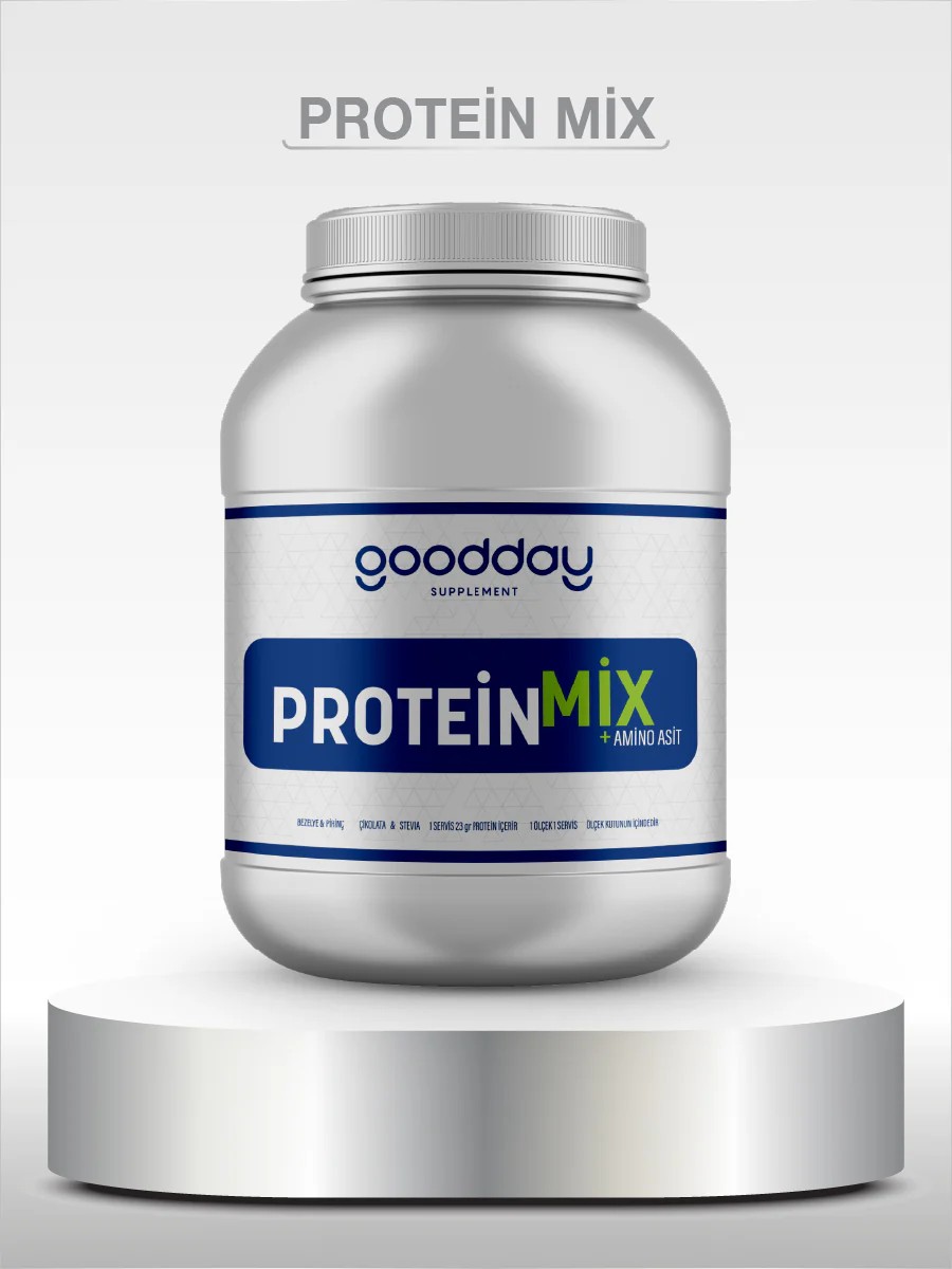 Goodday Protein Mix+ Amino Asit 500 gr Sporcu Besini