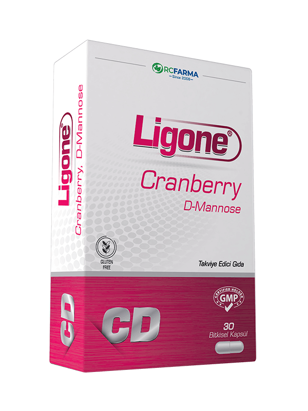 Ligone Cranberry,D-Mannose 30 Bitkisel Kapsül
