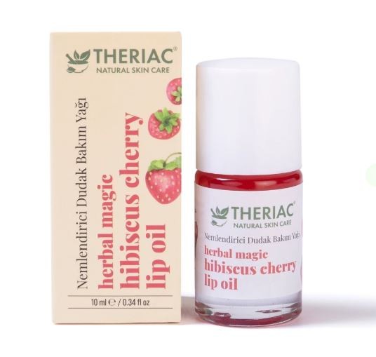 Herbal Magic Hibiscus Cherry Lip Oil Nemledirici Dudak Bakım Yağı
