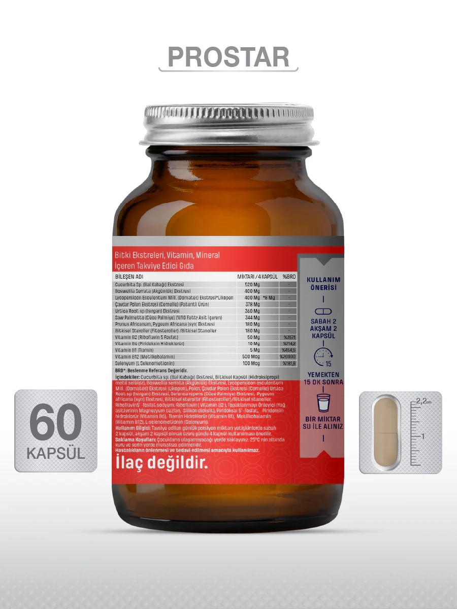 Goodday Prostar 60 Kapsül T.E.G