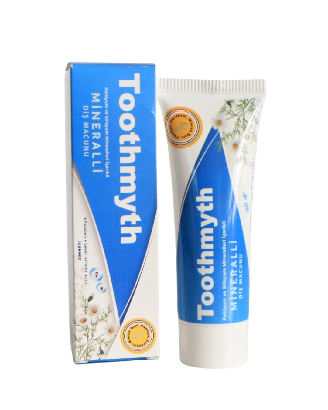 Toothmyth Mi̇neralli̇ Di̇ş Macunu Papatya, Zerdeçal, Misvak Özlü 75 ml