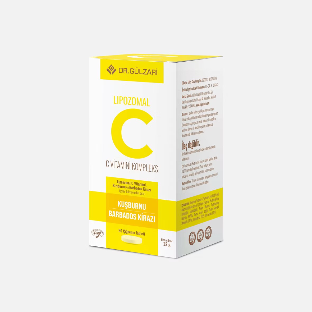 Lipozomal C Vitamini Kompleks
