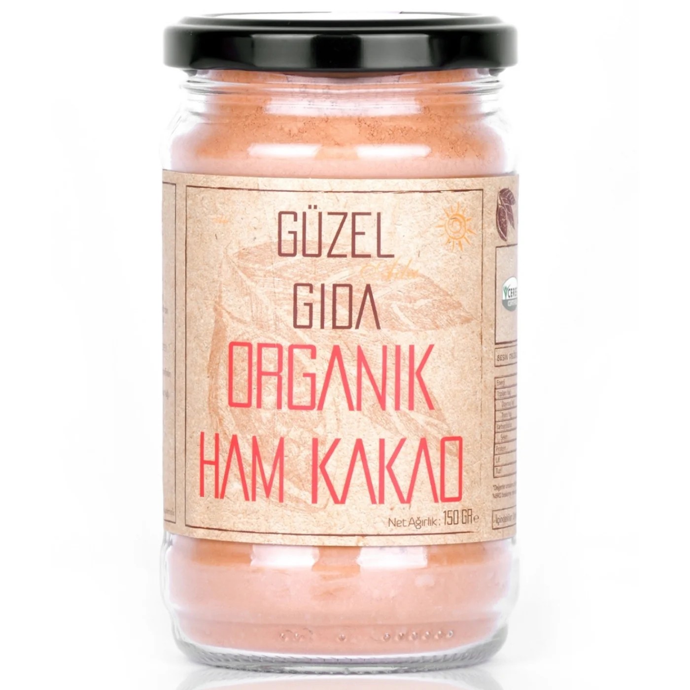 Organik Ham Kakao Tozu