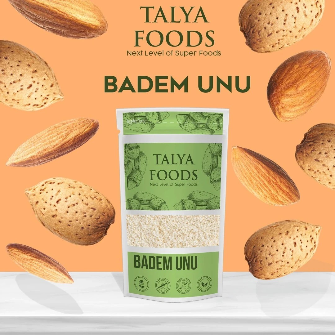 Talya Foods Glutensiz Zarsız Badem Unu 250 g