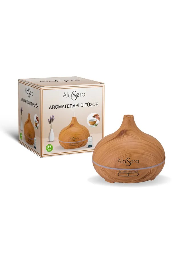 Alasera Aromaterapi̇ Açik Ahşap Di̇füzör