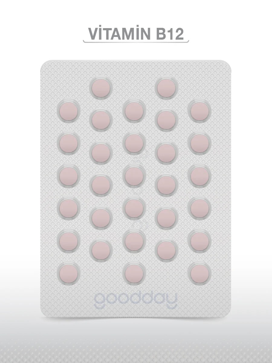Goodday Vitamin B12 60 Tablet