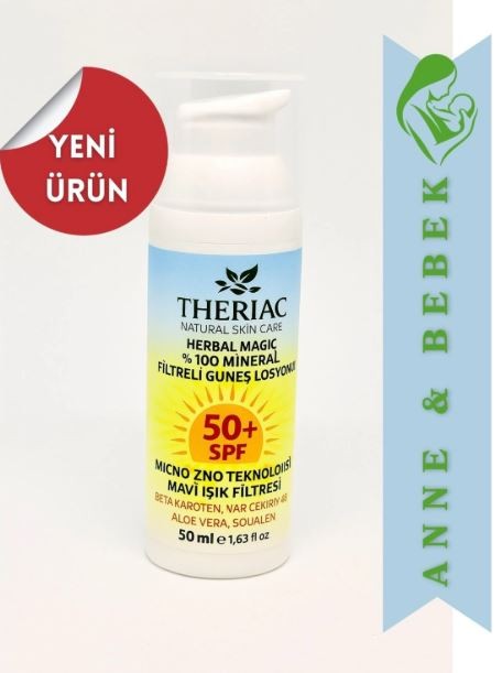 Herbal Magic %100 Mi̇neral Fi̇ltreli̇ Güneş Losyonu
