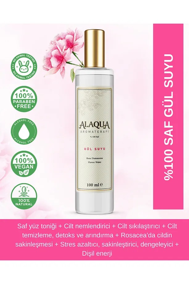 Alaqua Gül Suyu 100 ml