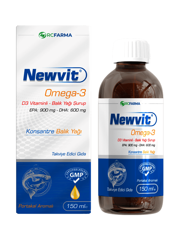Newvi̇t Omega 3 Şurup 150 ml