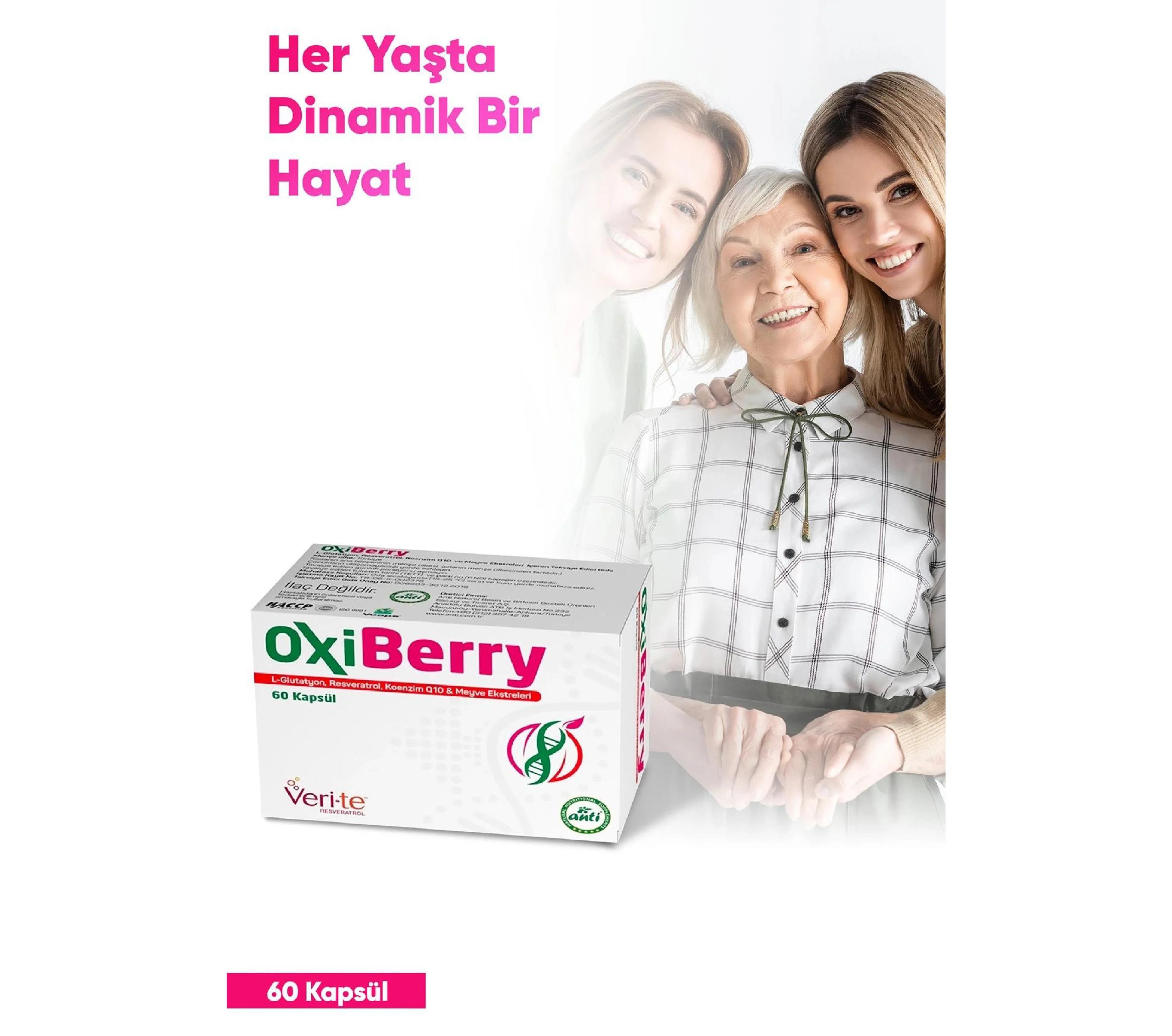Oxiberry 60 Kapsül