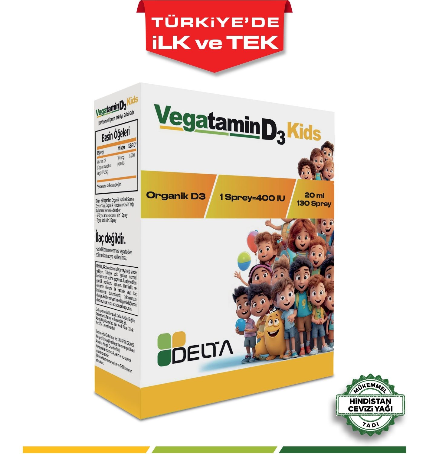 Vegatamin Kids D3 K2 Sprey