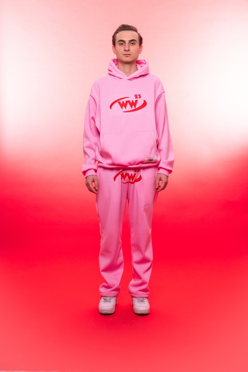 WUEN/WW23 PINK HOODIE