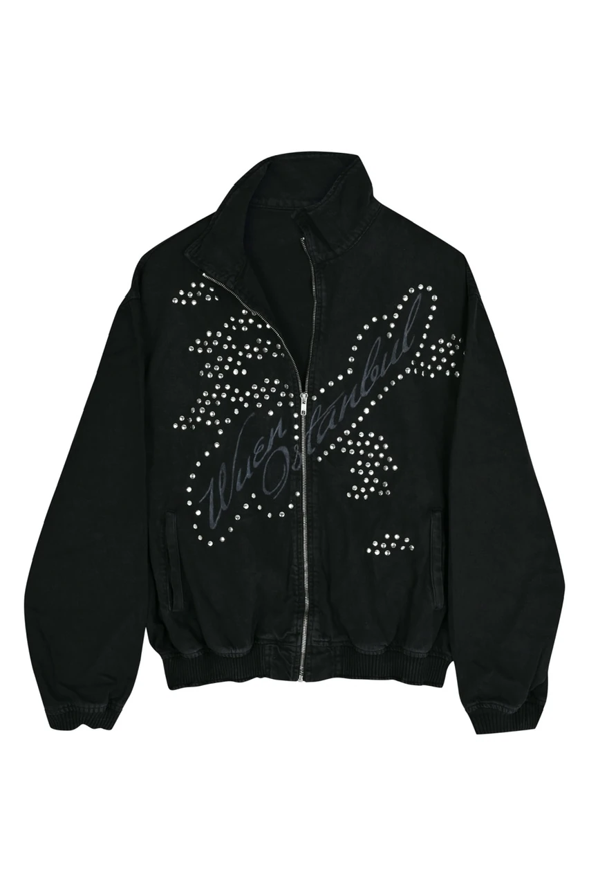 WUEN ISTANBUL TAŞLI BLACK CEKET 