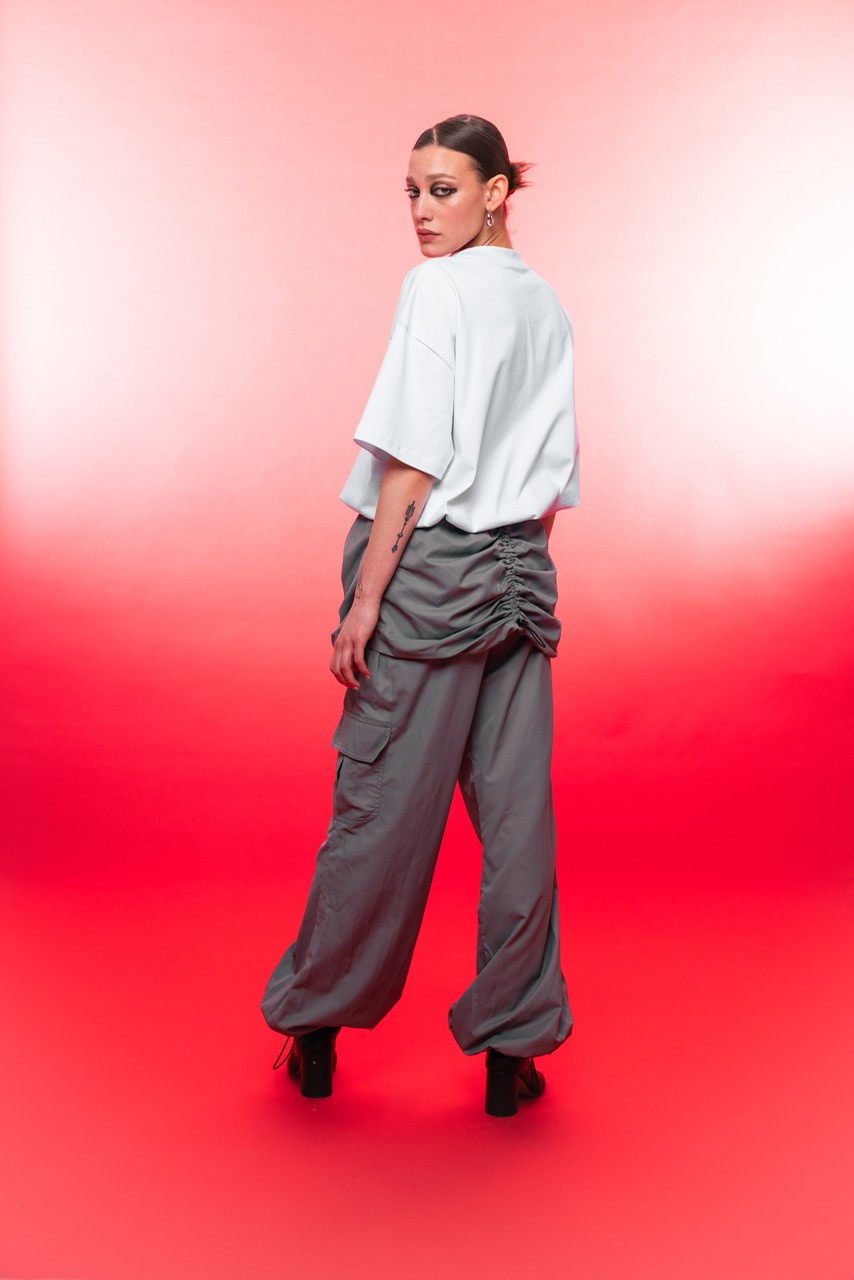 WUEN PARACHUTE PANT GREY