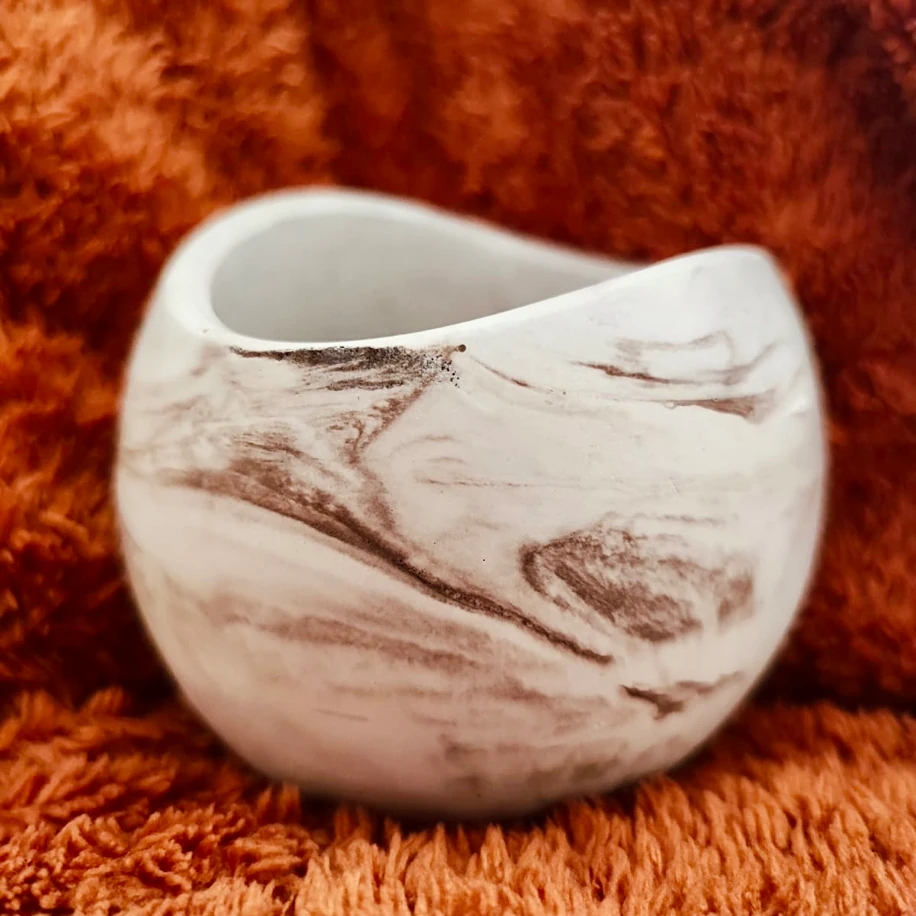 El Yapımı Dekoratif Mini Vazo