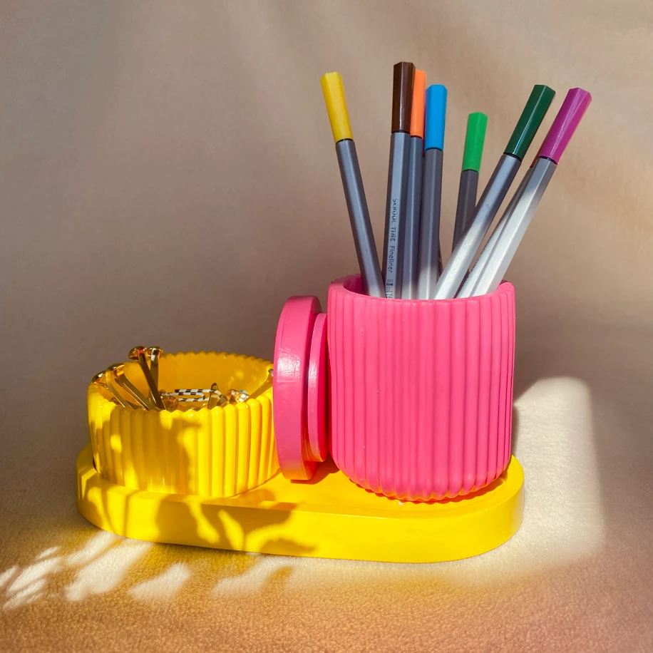 Sunny Bloom Organizer Set