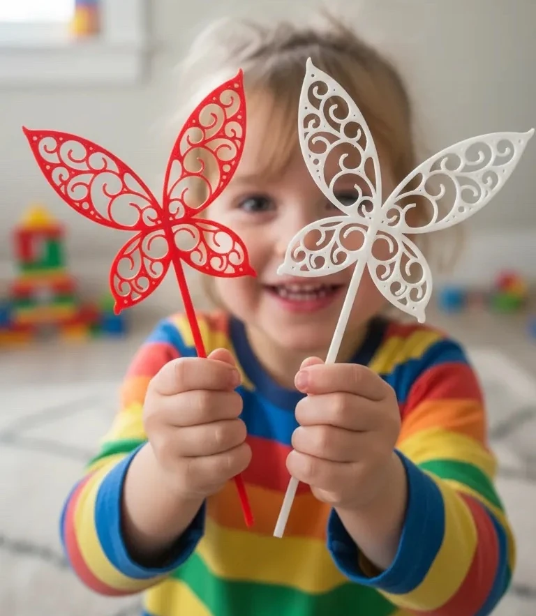 Oymalı Sihirli Kelebek Değneği