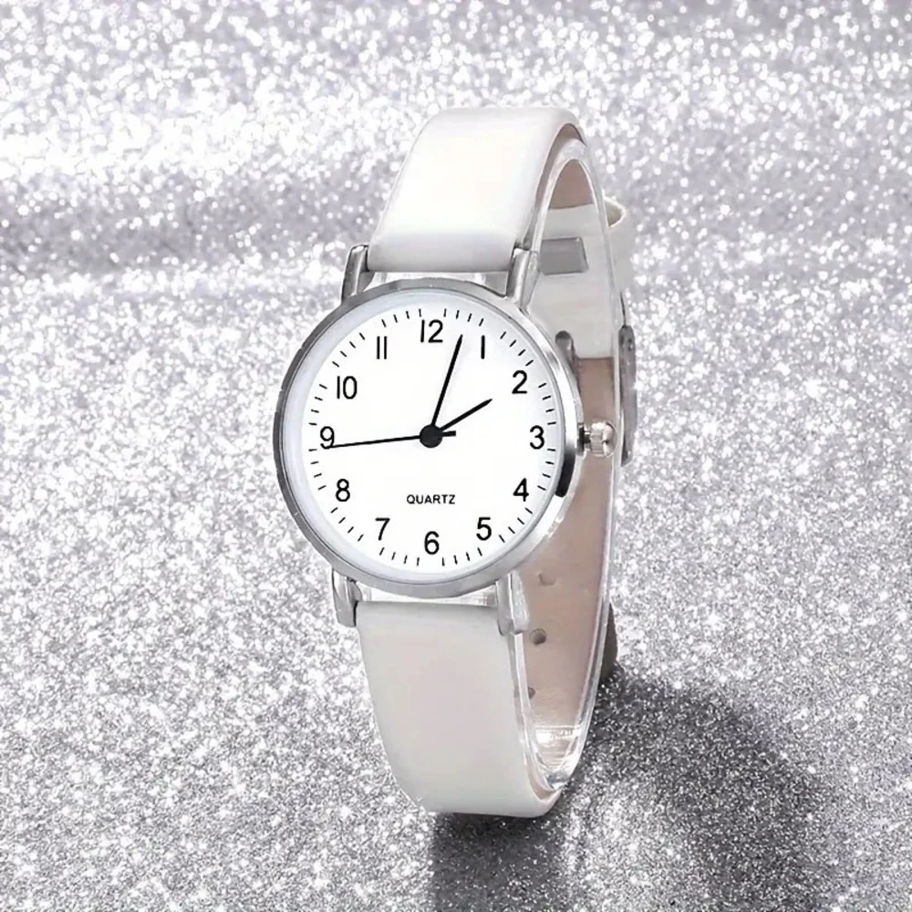 6'lı Kadın Casual Kuvars Saat ve Takı Seti - Sevgililer ve Anneler Günü Hediyesi