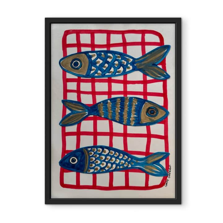 Fishes illüstrasyon