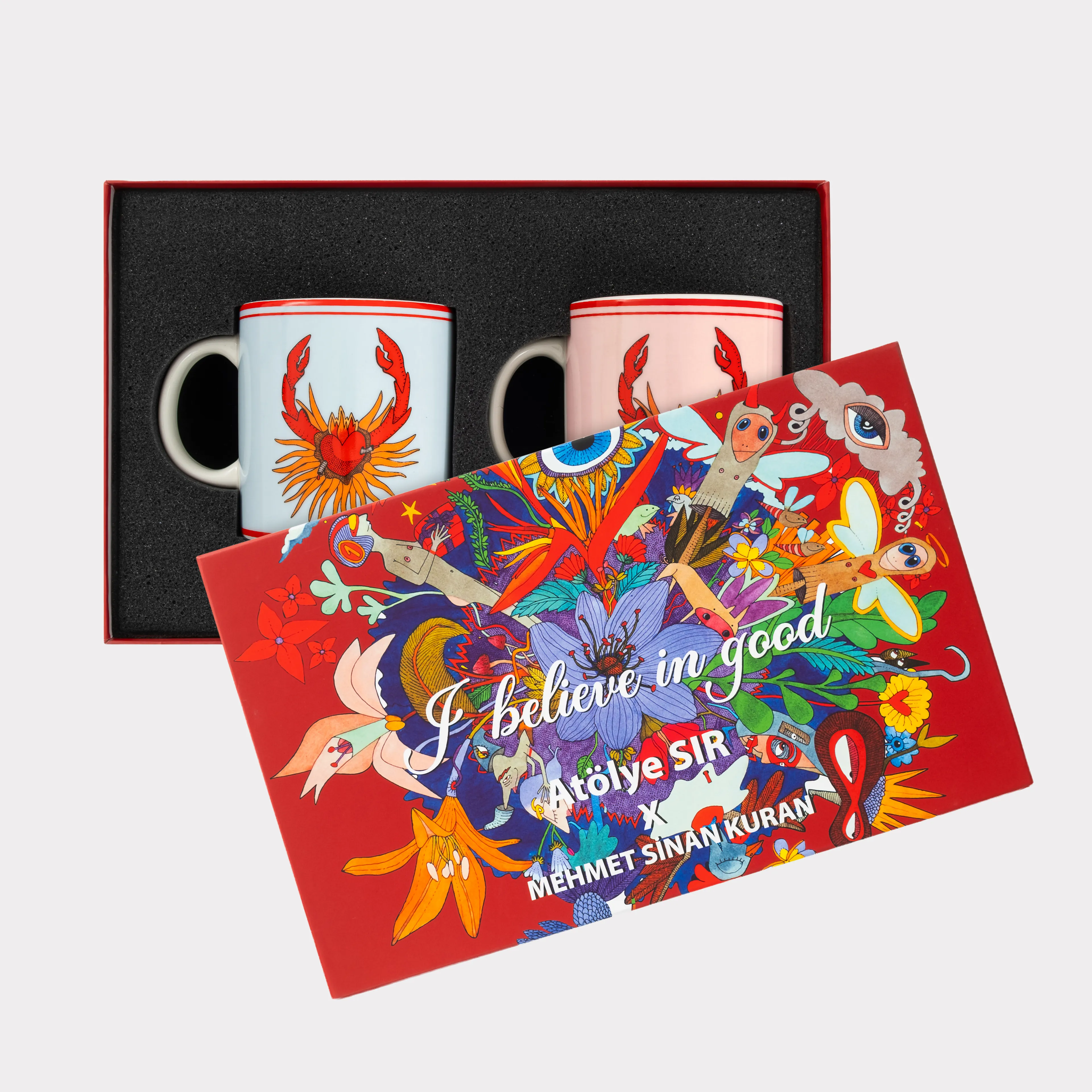 "I believe in good" collection Kupa Seti Yengeç