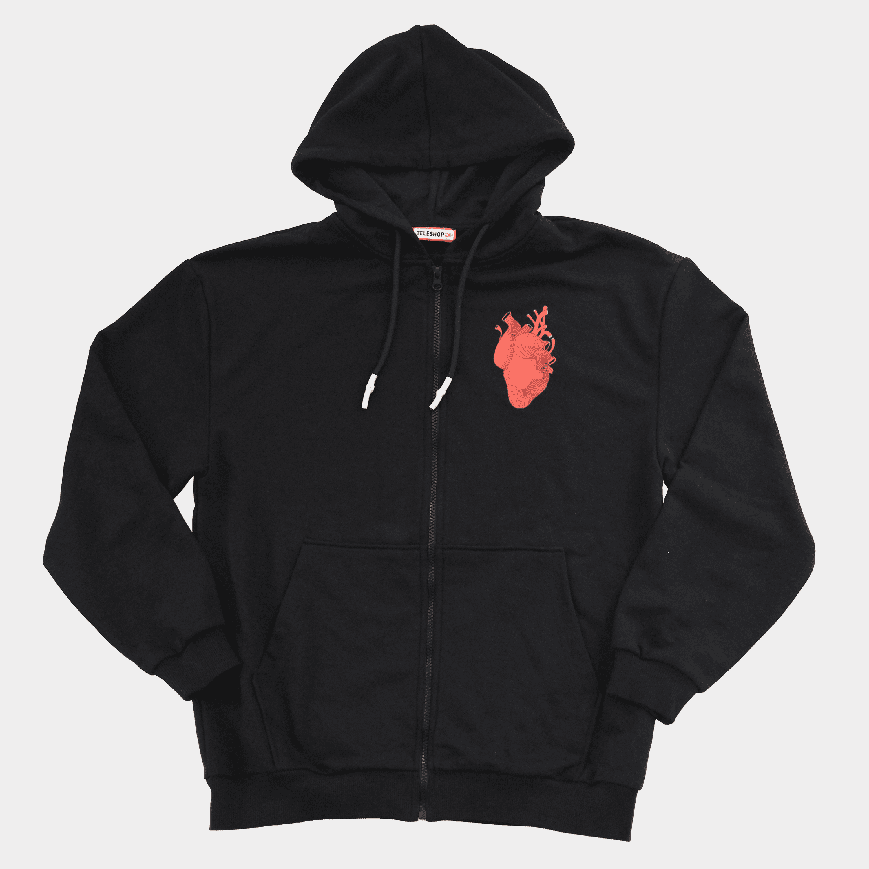 Kalp Cerrahı Siyah Sweatshirt