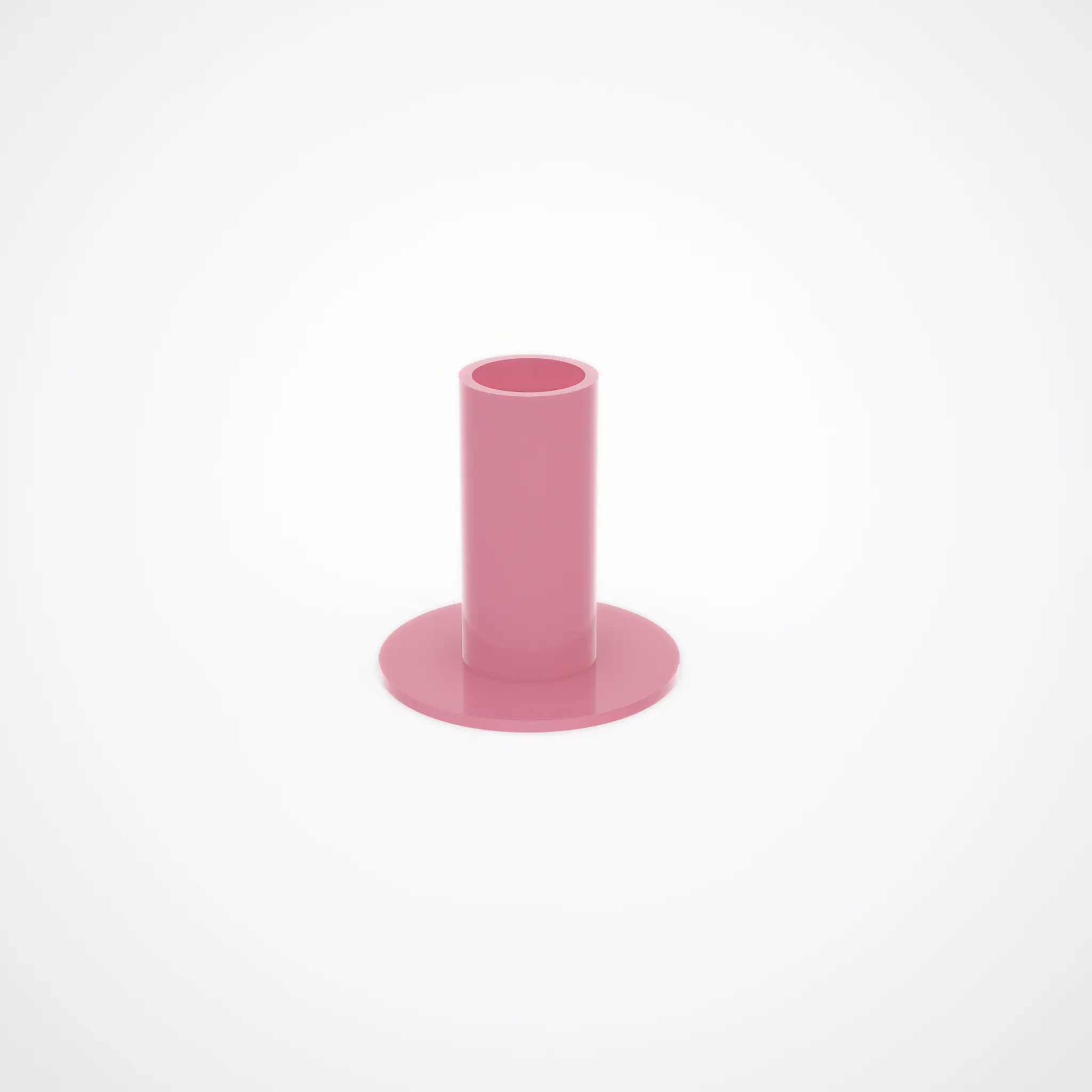 MONO II şamdan — pembe
