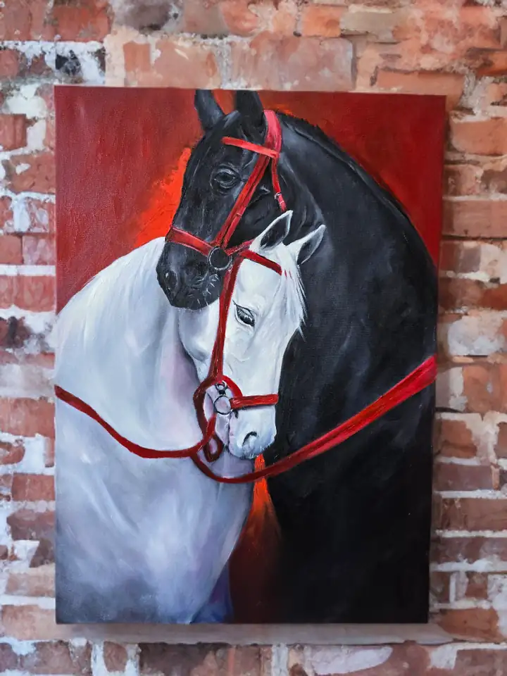 "Yuva" 50x70 tuval üzerine yağlı boya tablo