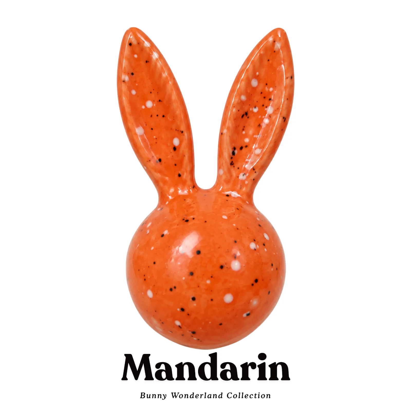 Bunny Wonderland - Seramik Tavşan Dolap Kulpu — Mandarin