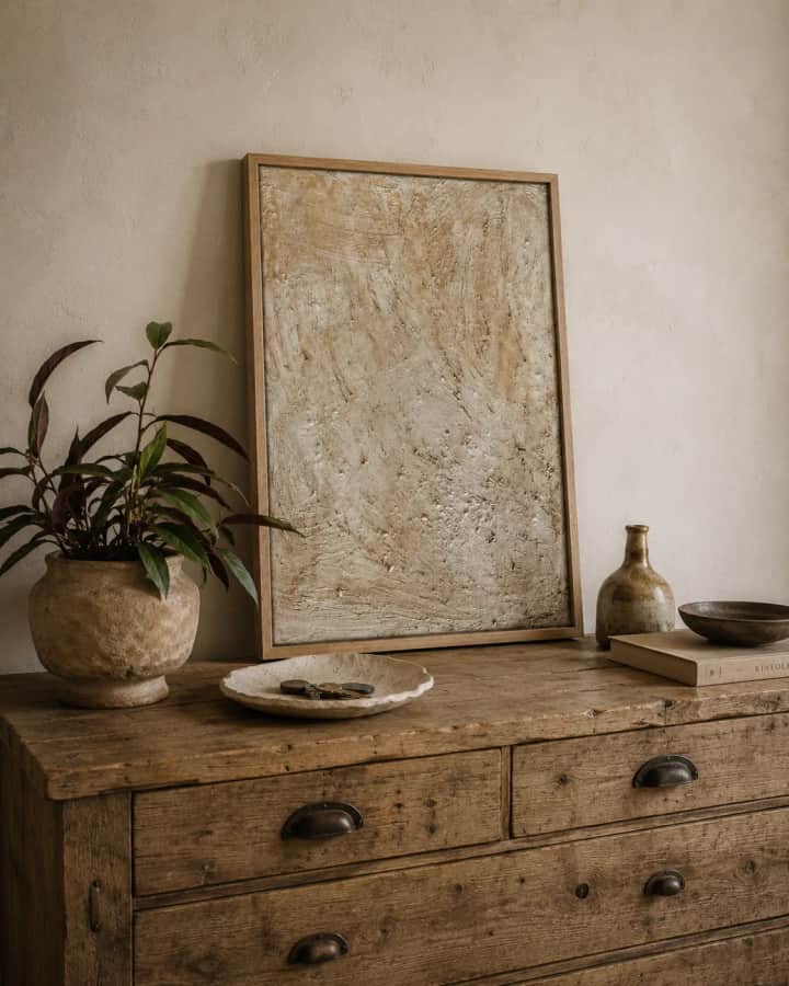 Wabi Sabi Tablo- Akış 50x70