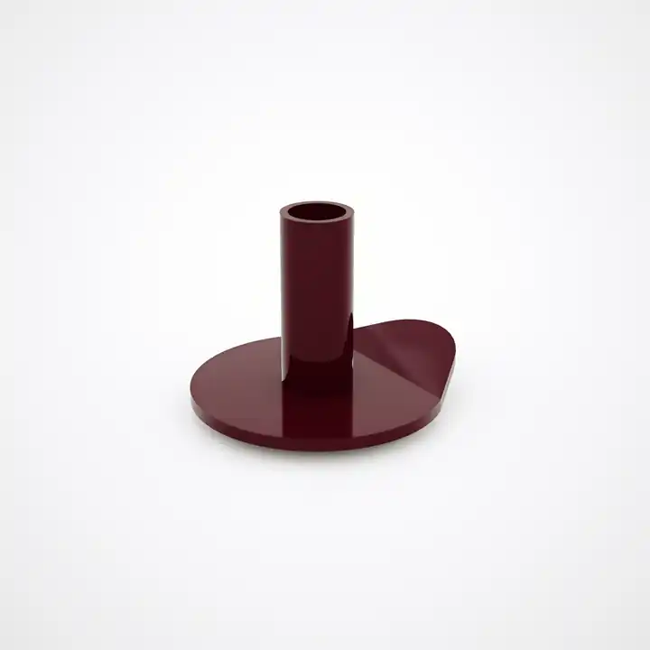 LUMA II şamdan — bordo