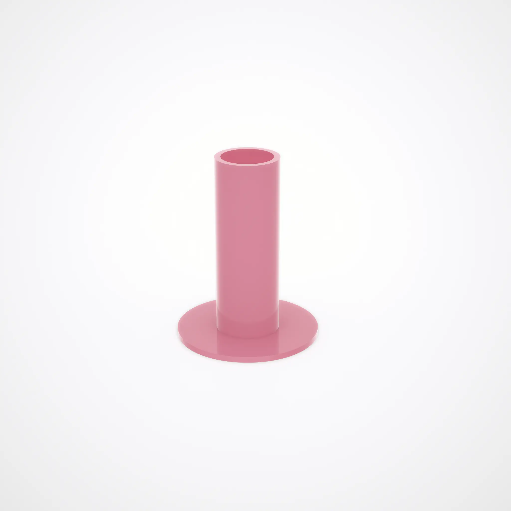 MONO III şamdan — pembe