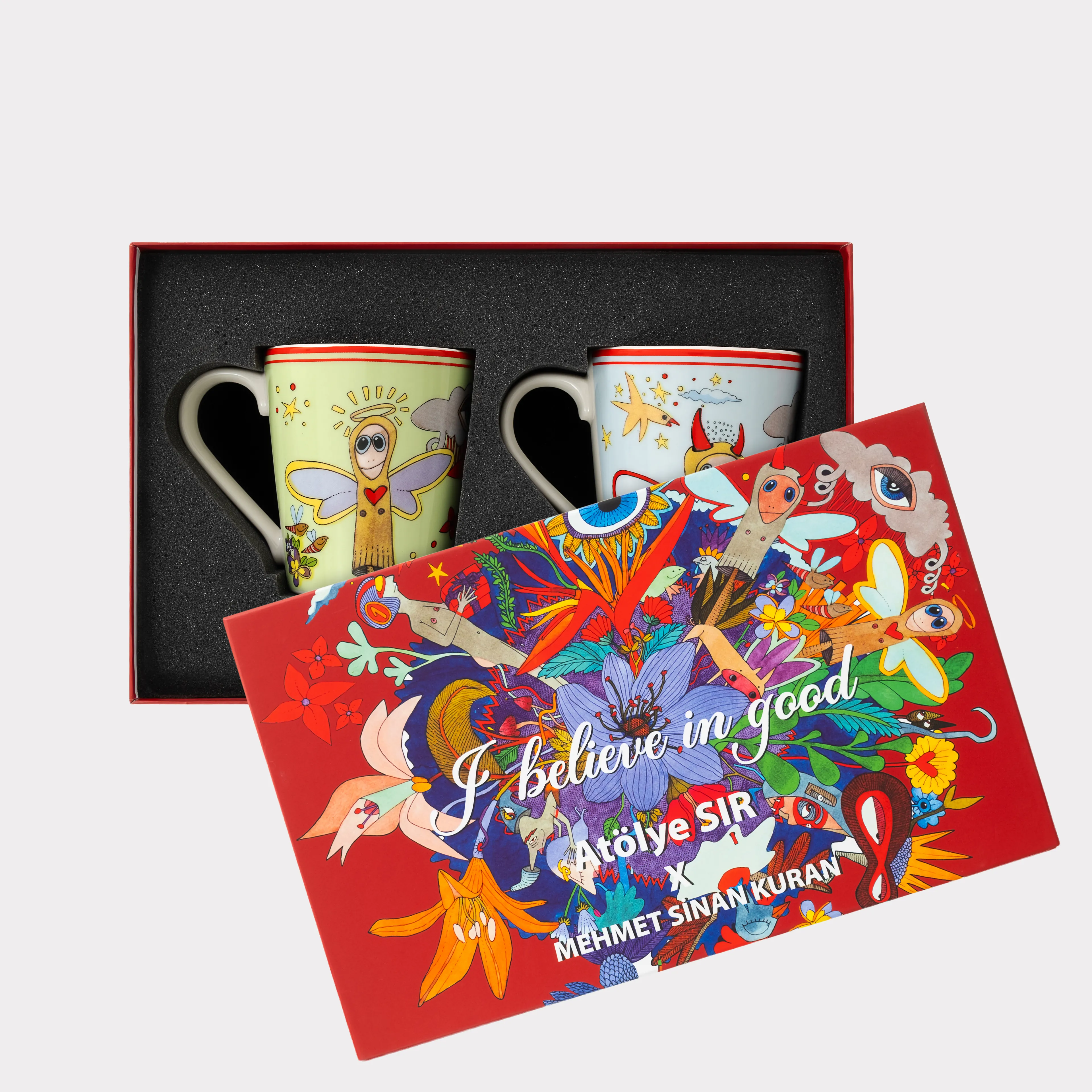 "I believe in good" Heaven or Hell 2'li Kupa Seti Hediye Kutulu ₺ 2,499.00
