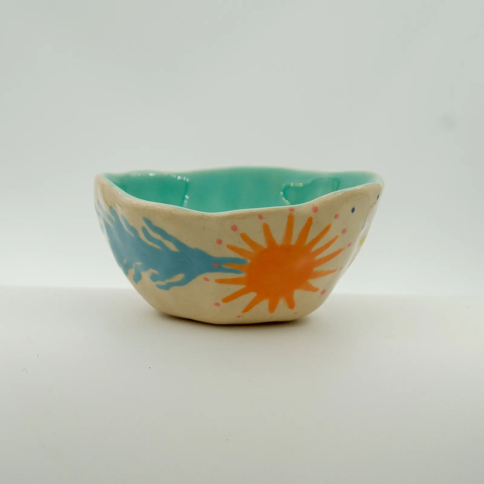 one of a kind el yapımı kase – Follow the Sun