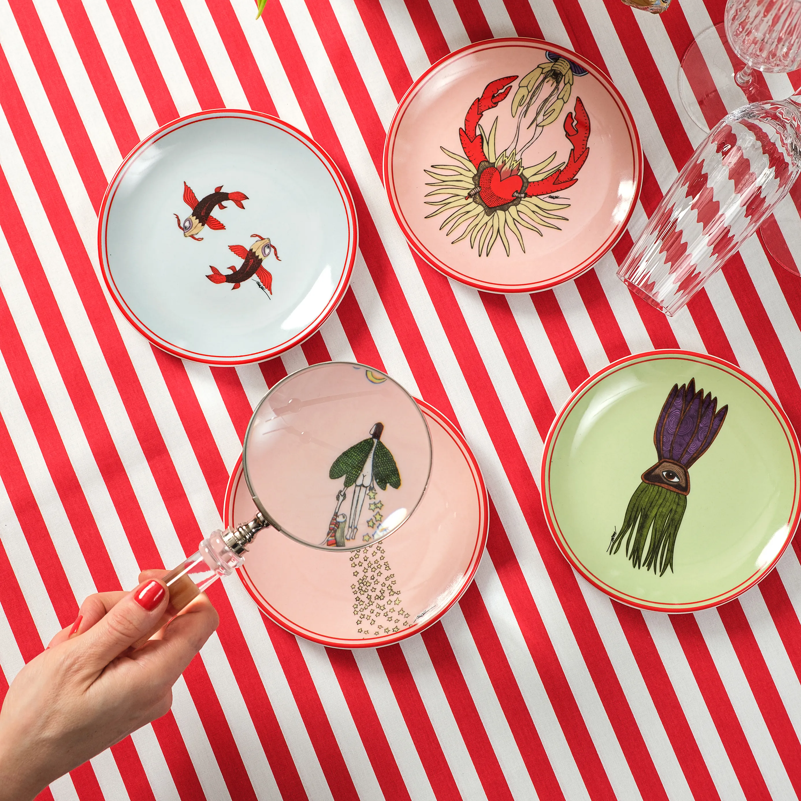 "I believe in good" Aperitif Tabağı