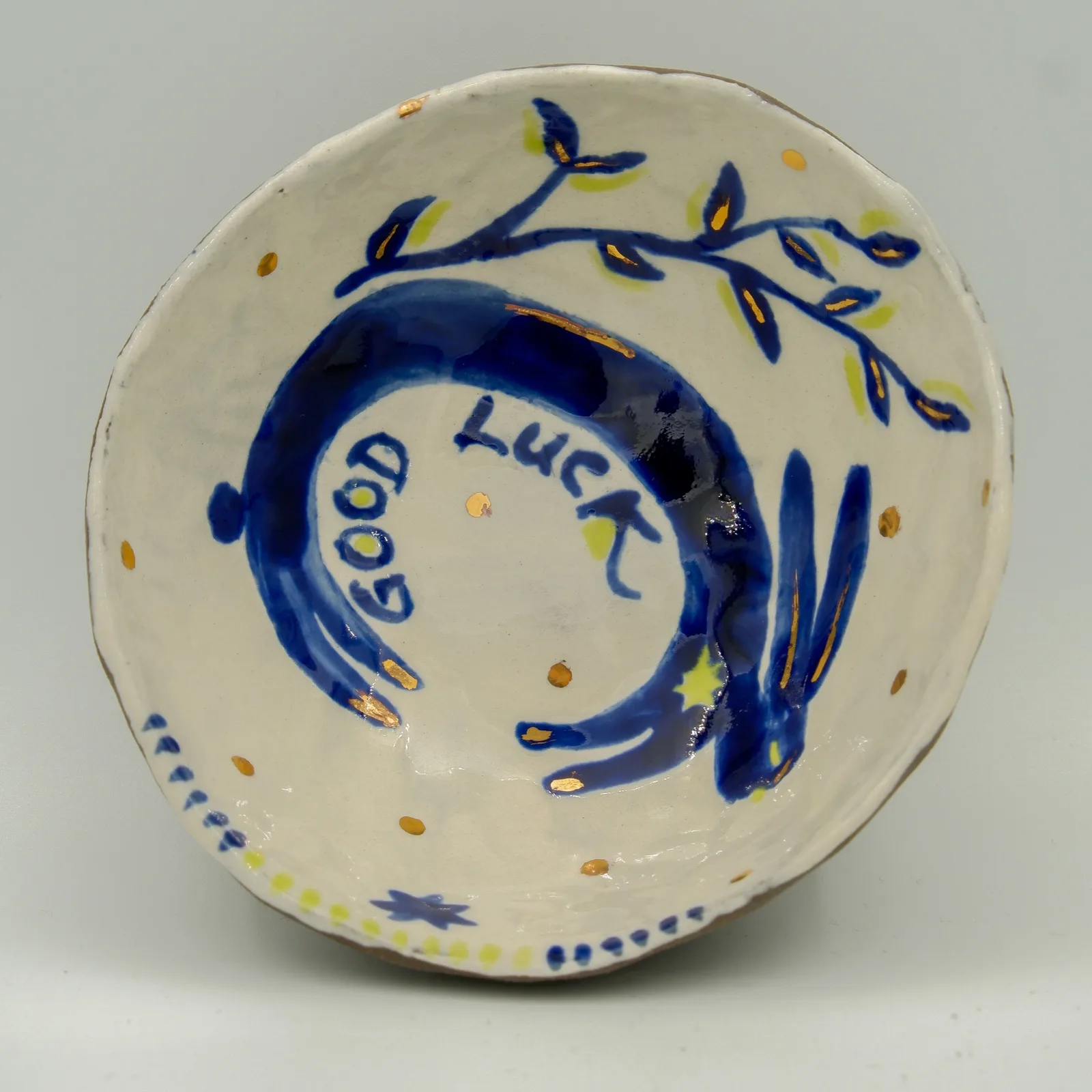 Lucky Good – El Yapımı Stoneware Kase