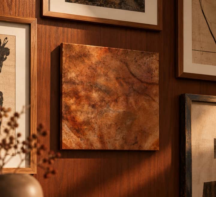 Wabi Sabi Tablo - Kihada 02 40x40
