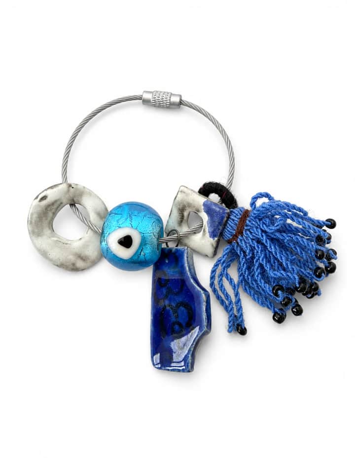 Mavili nazarlık charm