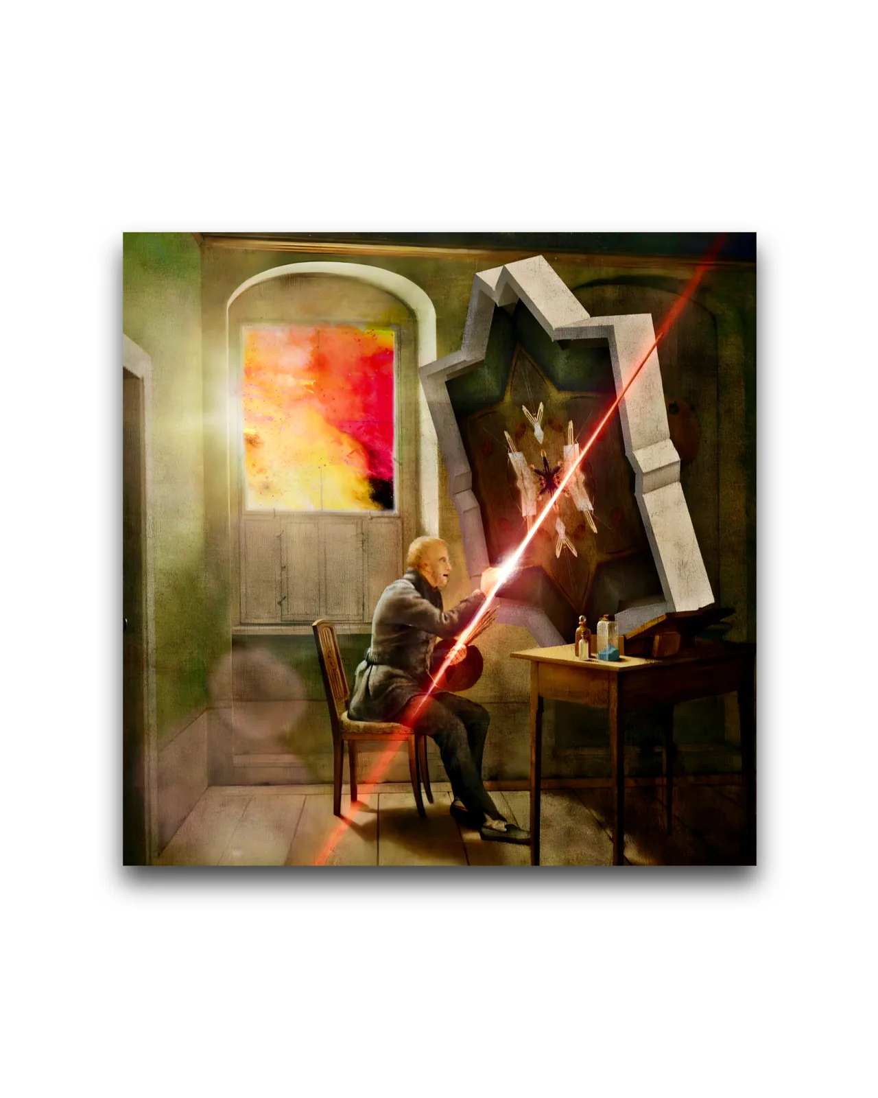 Choıce II Tablo — 120 × 120 cm