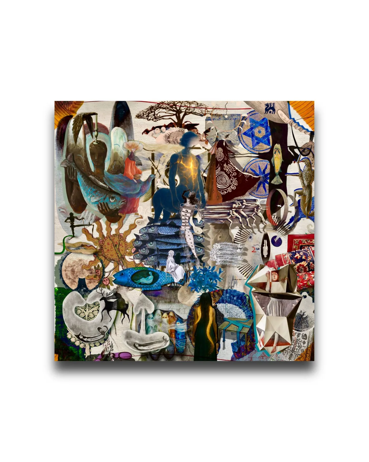 KHORA Tablo — 140 × 140 cm